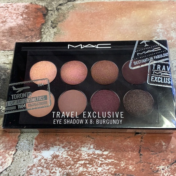 MAC Cosmetics Other - MAC Travel Exclusive eyeshadow X8 Burgundy
